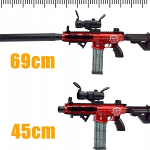 KARABIN STRZAŁKI BEZPIECZNY PISTOLET ŁUSKI TŁUMIK