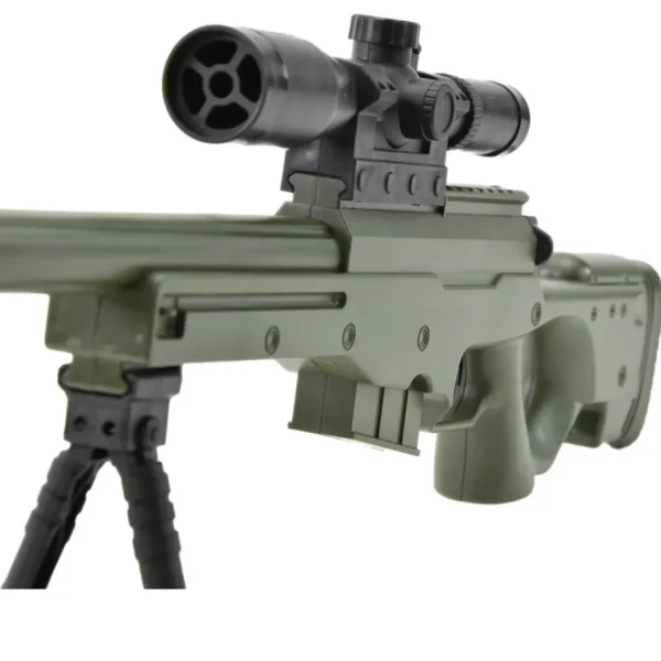 Mini AWM Sniper Rifle - Karabin Zabawki dla Dzieci z Tłumikiem Mini na Kulki Żelowe