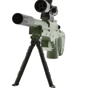 Mini AWM Sniper Rifle - Karabin Zabawki dla Dzieci z Tłumikiem Mini na Kulki Żelowe