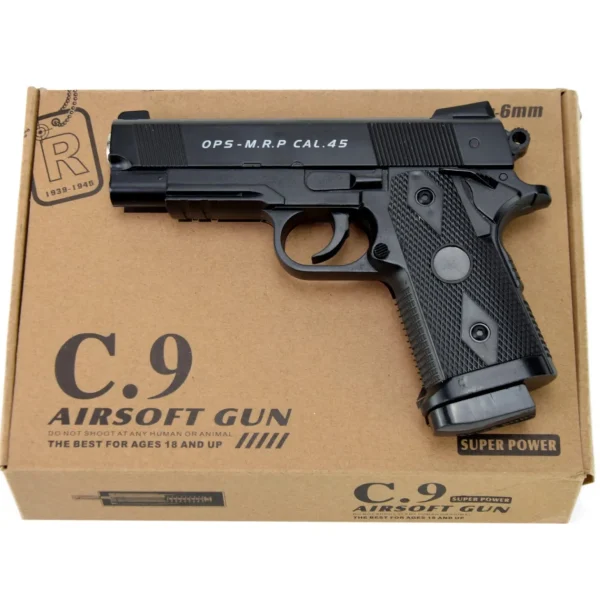 Pistolet C9 Metalowy Replika ASG Colt 1911 Hi-Capa