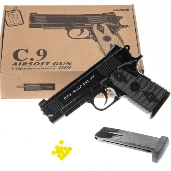 Pistolet C9 Metalowy Replika ASG Colt 1911 Hi-Capa