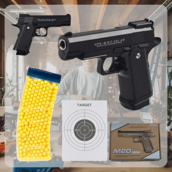 Pistolet colt metalowy replika 800 kulek gratis