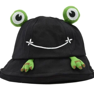 Rybacki Bucket Hat - Żaba Dziecięca Czapka Kapelusz